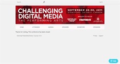 Desktop Screenshot of challengingdigitalmedia.zerista.com