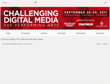 Tablet Screenshot of challengingdigitalmedia.zerista.com
