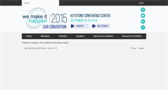 Desktop Screenshot of carstateconvention.zerista.com