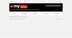 Desktop Screenshot of mymwc.zerista.com